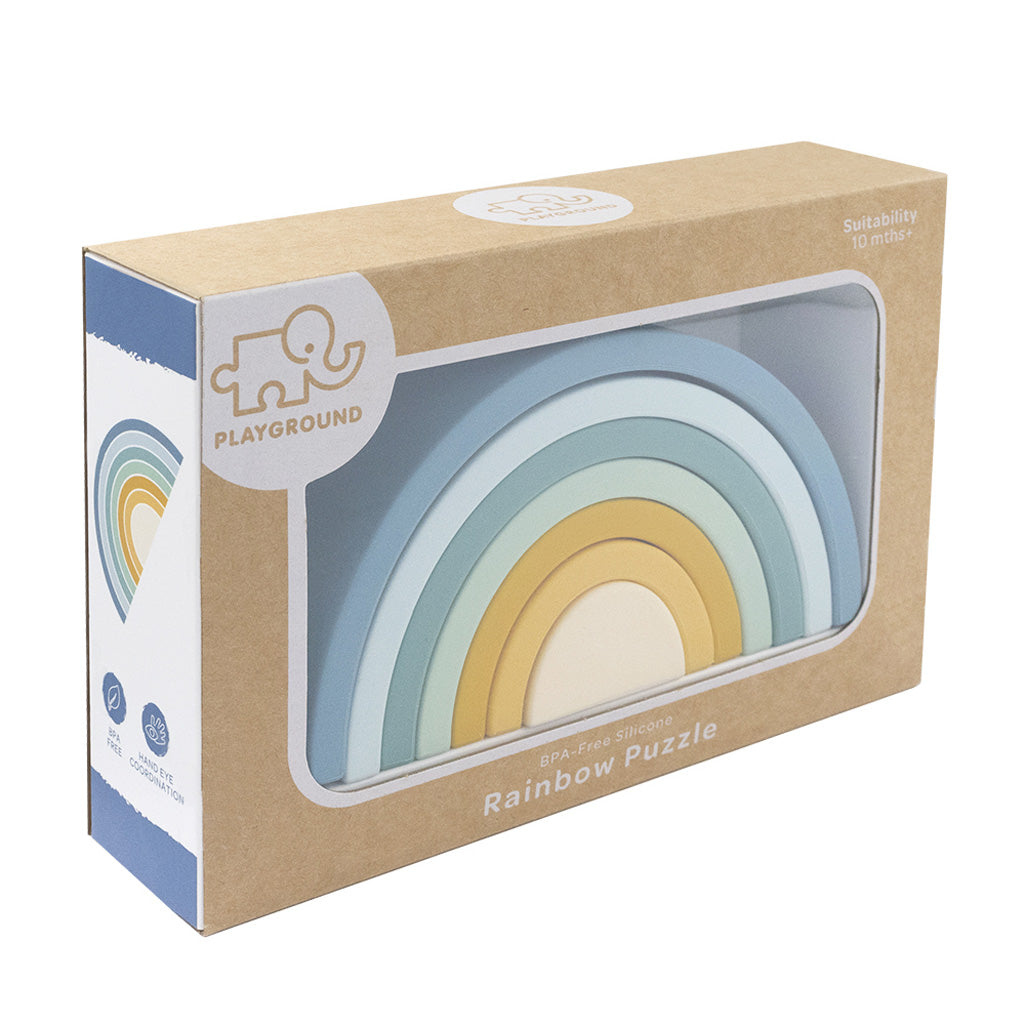 Playground Silicone Rainbow Puzzle