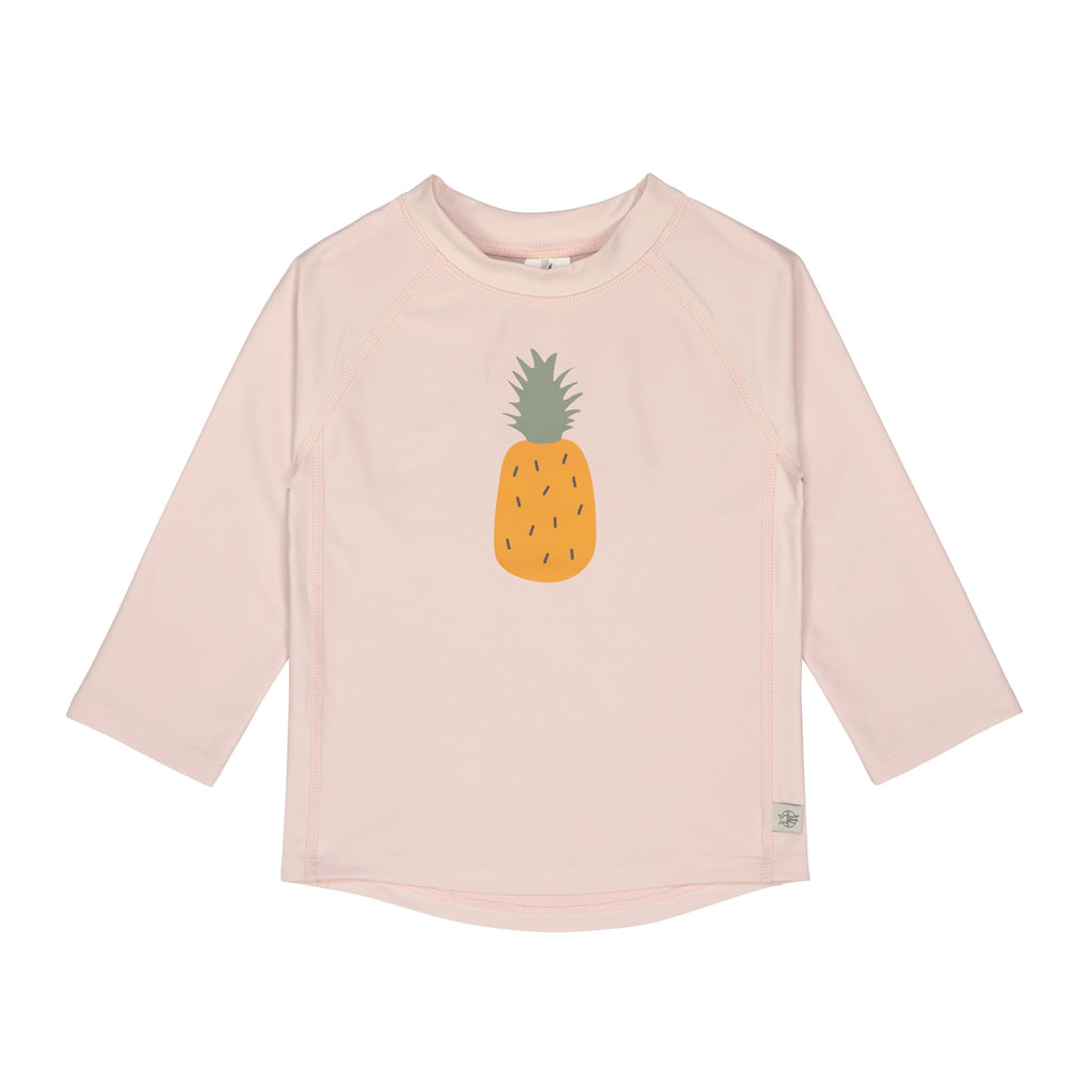 Lassig Girls Long Sleeve Rashguard, Pineapple + Swim Diaper