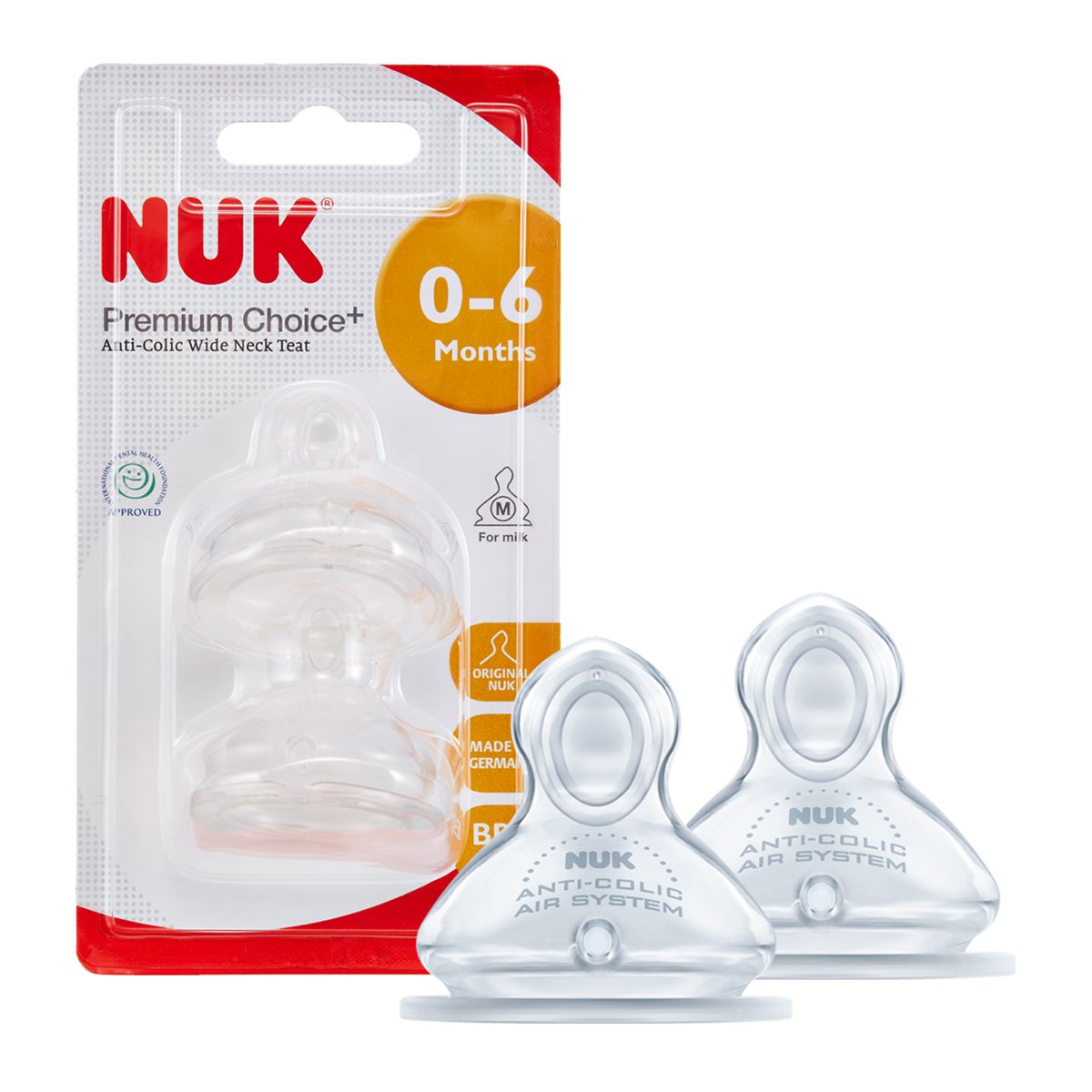 NUK Silicone Teats