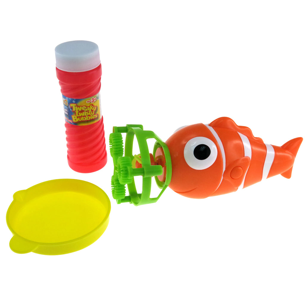 Rainbow Bubbles Clown Fish Bubble Blower