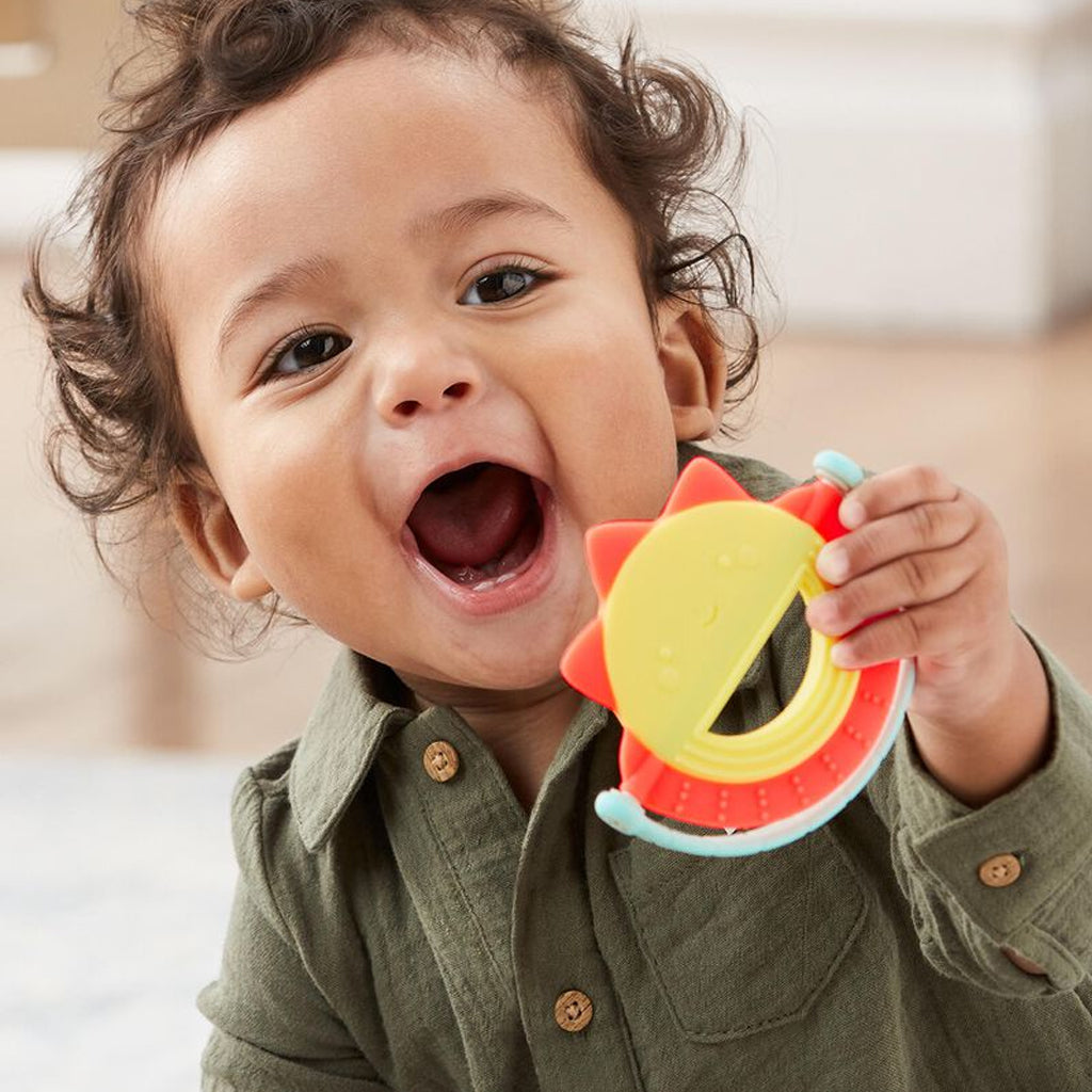 Skip Hop Silver Lining Cloud Teether & Play Toy