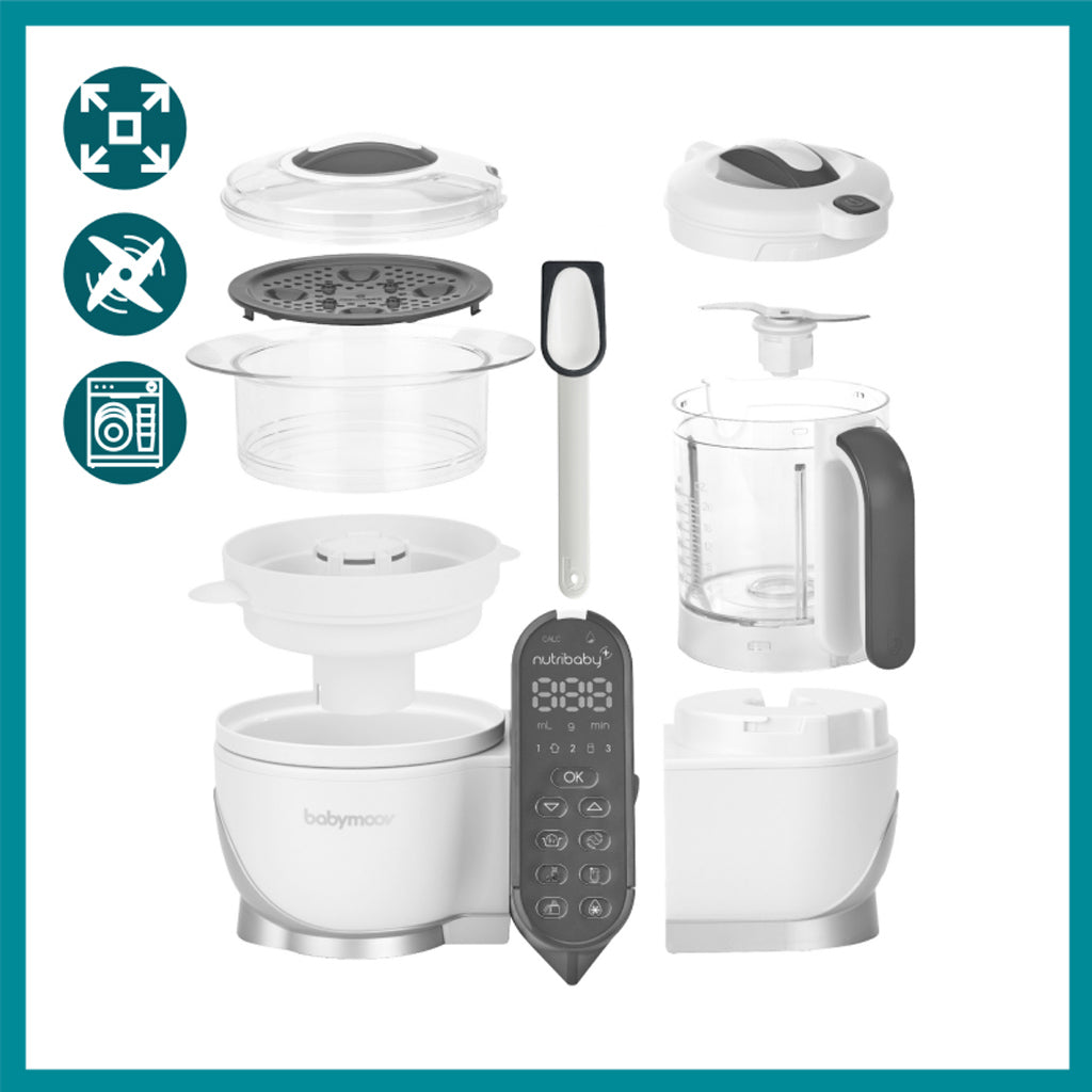 Babymoov Nutribaby+ 5-in-1 Food Preparation Machine