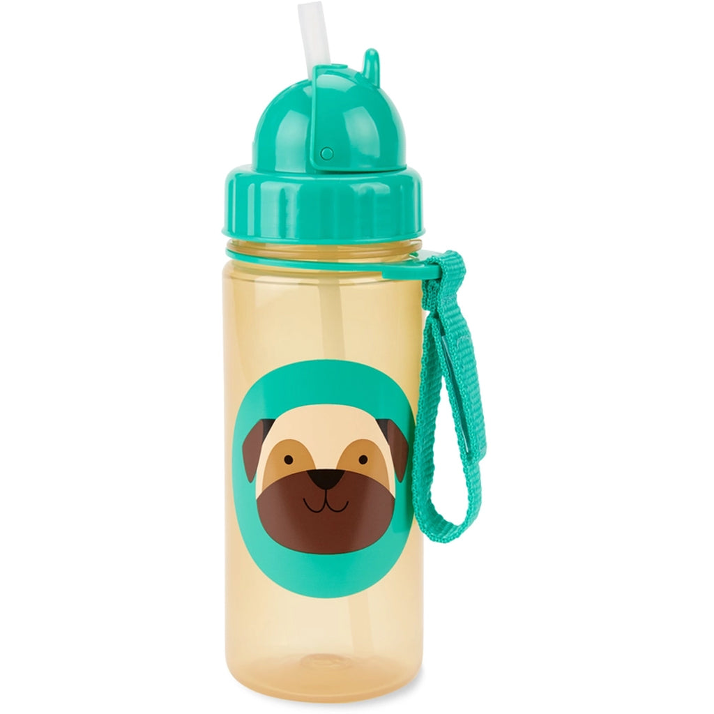 Skip Hop Zoo Straw Water Bottle