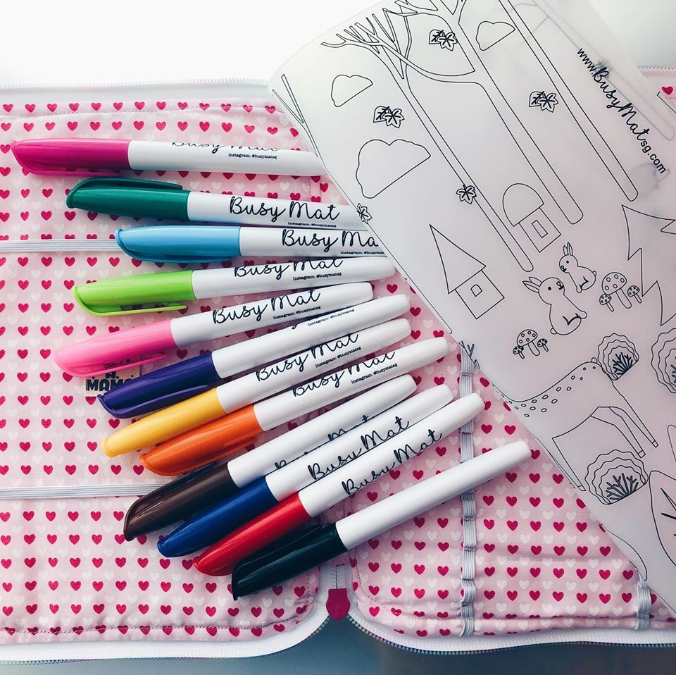 BusyMat 12 Piece Marker