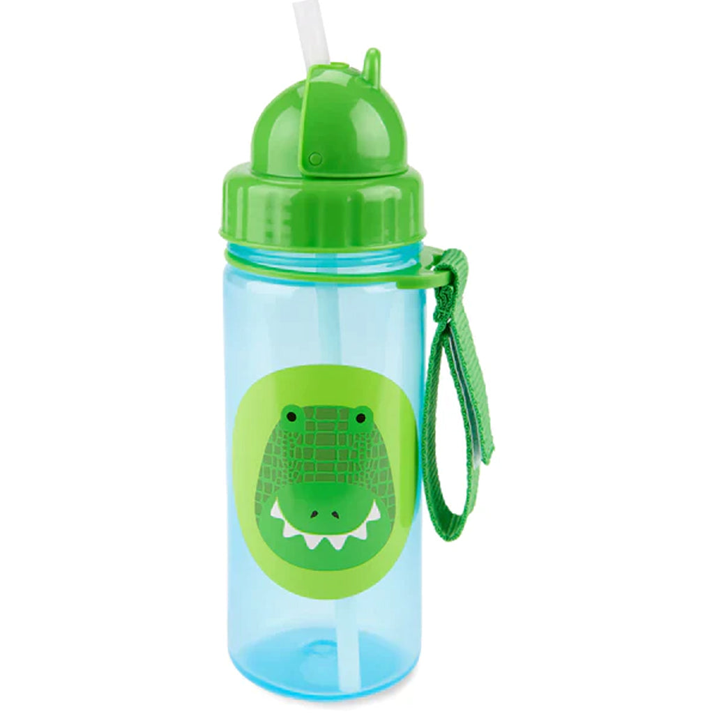 Skip Hop Zoo Straw Water Bottle