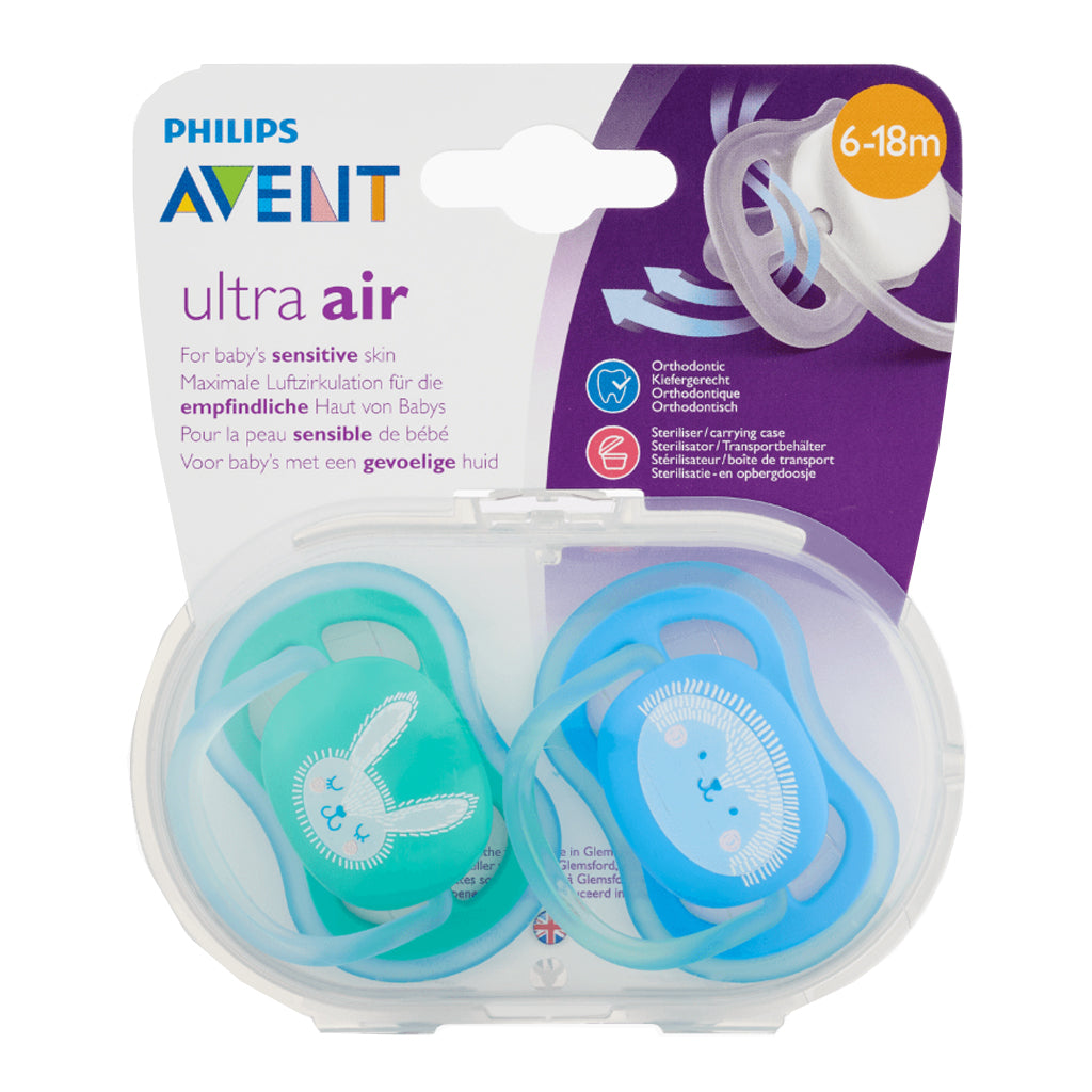 Avent Premium Ultra Soother 6-18 Months 2-pack