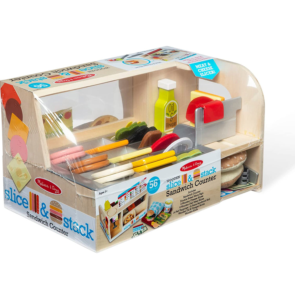 Melissa & Doug Slice & Stack Sandwich Counter