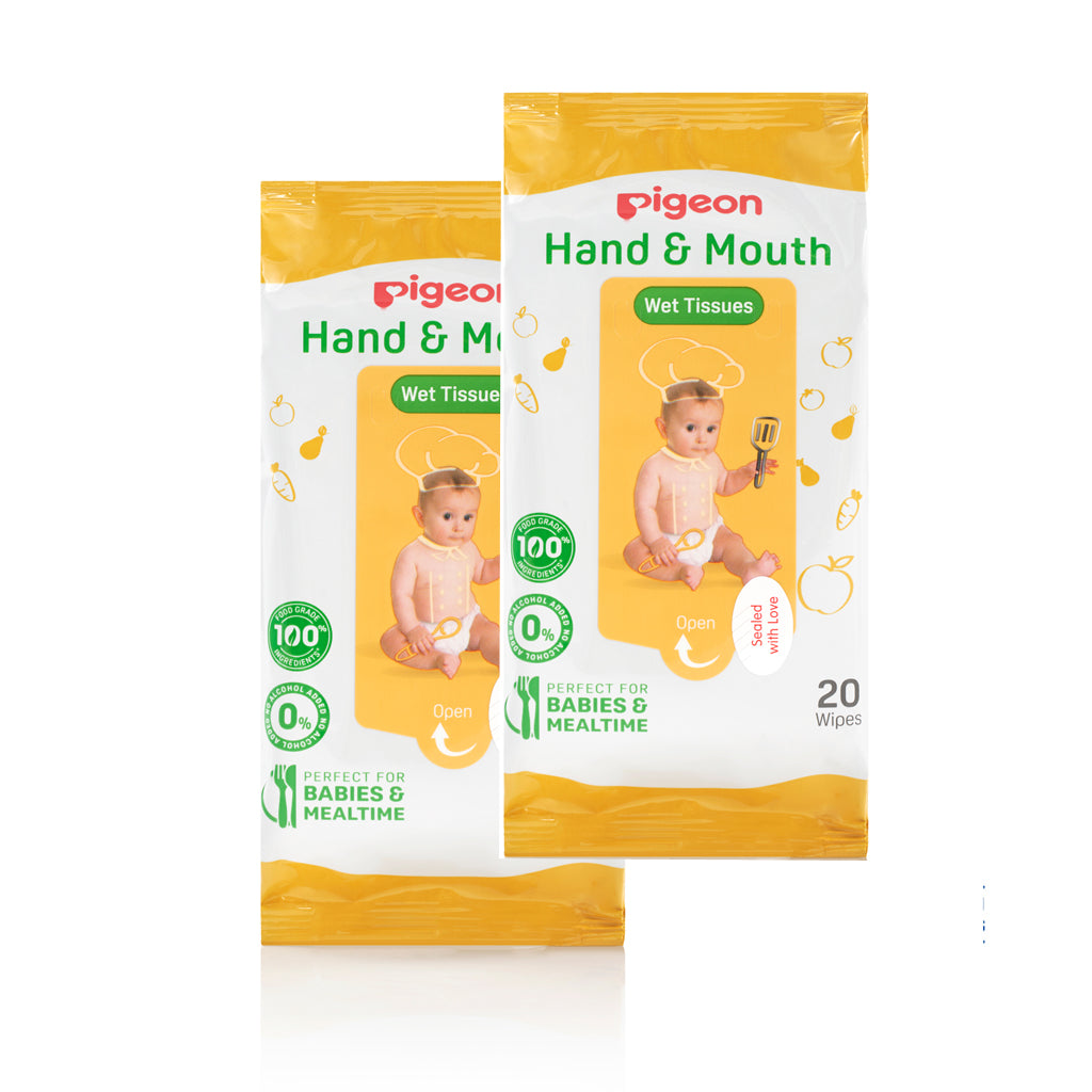 Pigeon Hand and Mouth Wipes
