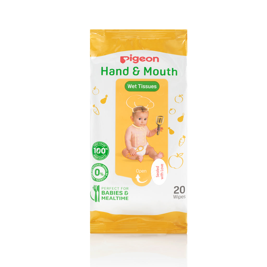 Pigeon Hand and Mouth Wipes