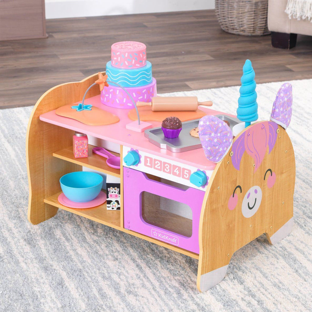 KidKraft Foody Friends: Baking Fun Unicorn Activity Center