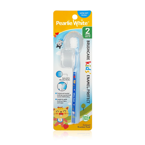 Pearlie White BrushCare Enamel Protect Kids Extra Soft Toothbrush