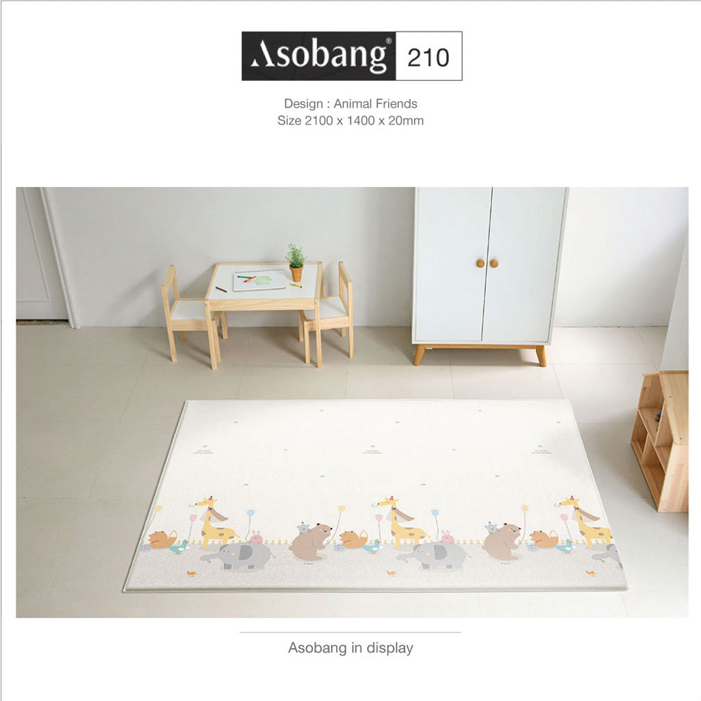 Parklon Asobang PVC Playmat - Animal Friends