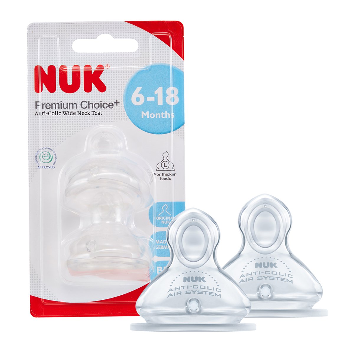 NUK Silicone Teats