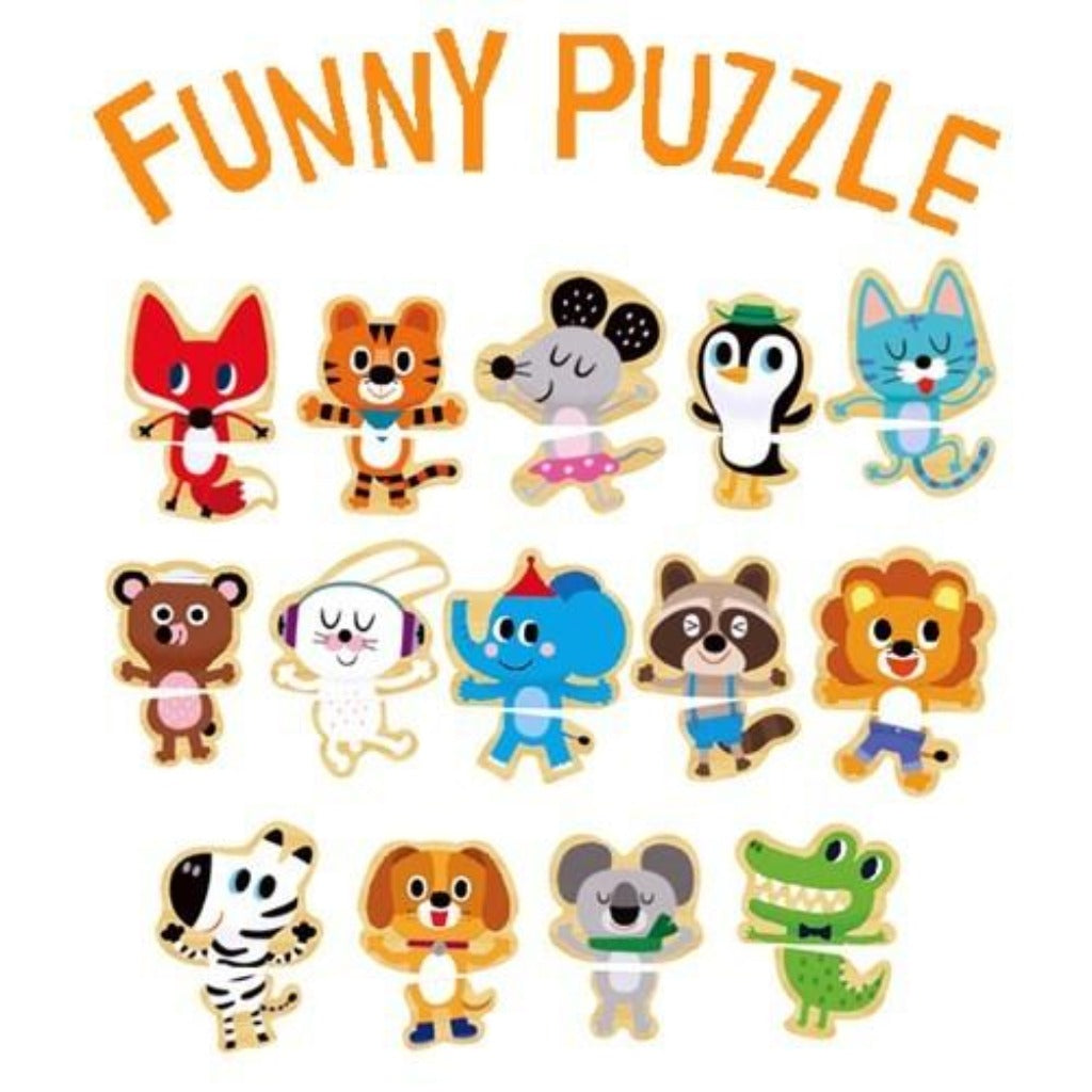 Topping Kids Magnetic Funny Puzzle