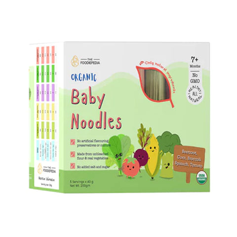 The Foodiepedia Organic Baby Noodle - Multi-Vege 200g