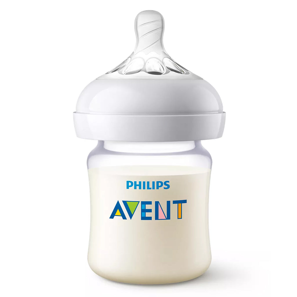 Avent Natural Smooth PA Baby Bottle Twin 125ml