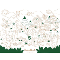 Busymat Large Placemat - Whimsical Woods