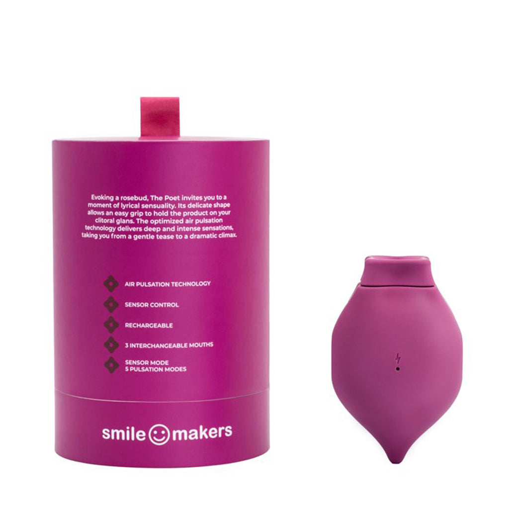 Smile Makers The Poet Clitoral Suction Vibrator