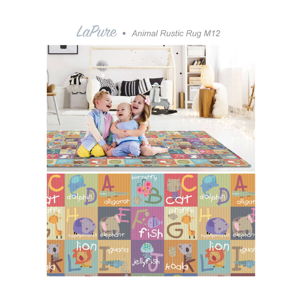 Parklon LaPure PVC Playmat - Animal Rustic Rug