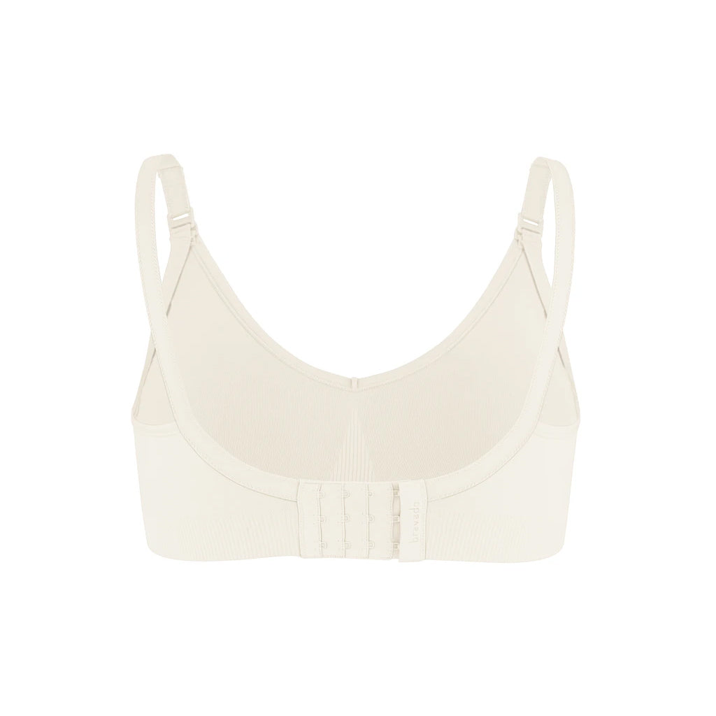 Bravado Body Silk Seamless Nursing Bra Sustainable Antique White