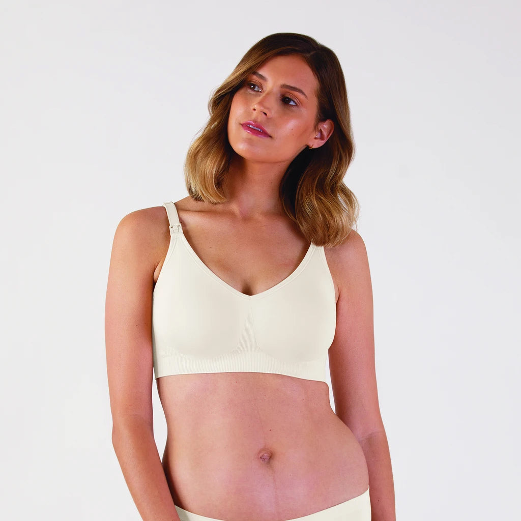 Bravado Body Silk Seamless Nursing Bra Sustainable Antique White