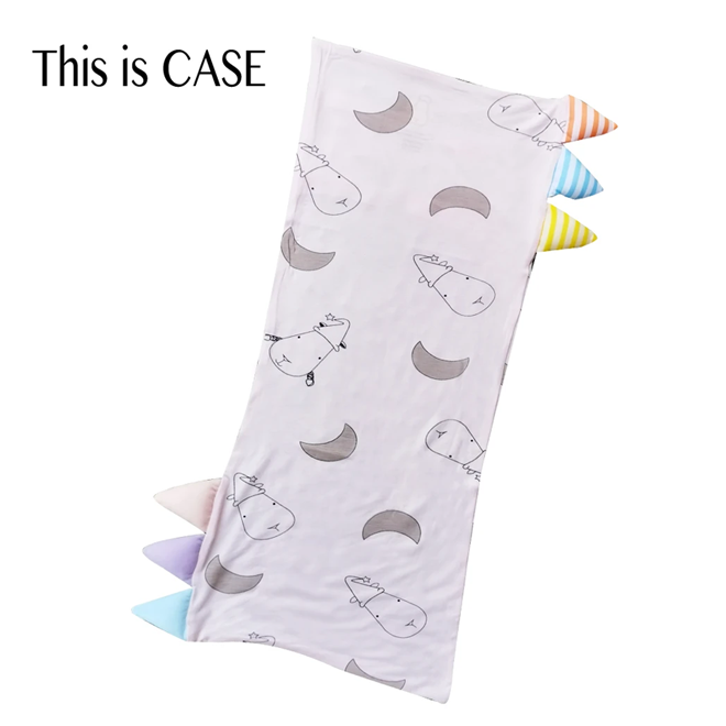 Baa Baa Sheepz Bed-Time Buddy™ Case Big Moon & Sheepz with Stripe Tag