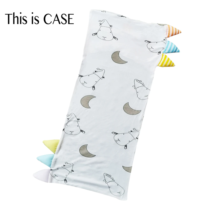 Baa Baa Sheepz Bed-Time Buddy™ Case Big Moon & Sheepz with Stripe Tag