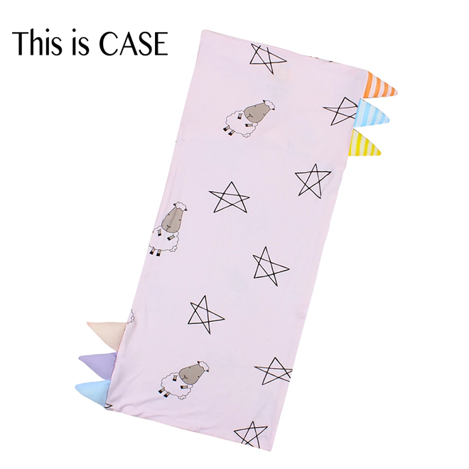 Baa Baa Sheepz Bed-Time Buddy™ Case Big Star & Sheepz & Stripe tag