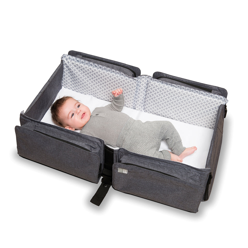 Doomoo Nursery Bag & Carrycot - Grey