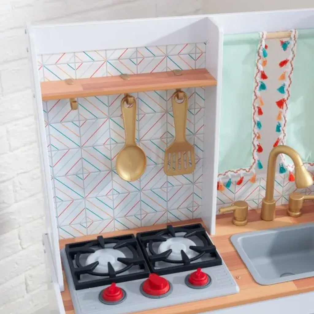 Kidkraft Boho Bungalow Wooden Play Kitchen motherswork Singapore