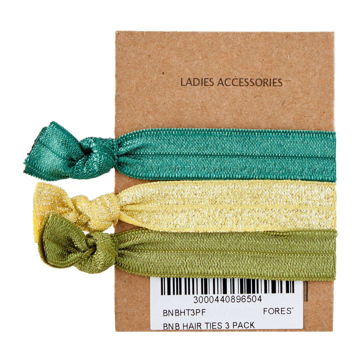 Bubs 'n' Buttons Hair Ties - 3pcs Pack