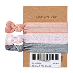 Bubs 'n' Buttons Hair Ties - 3pcs Pack