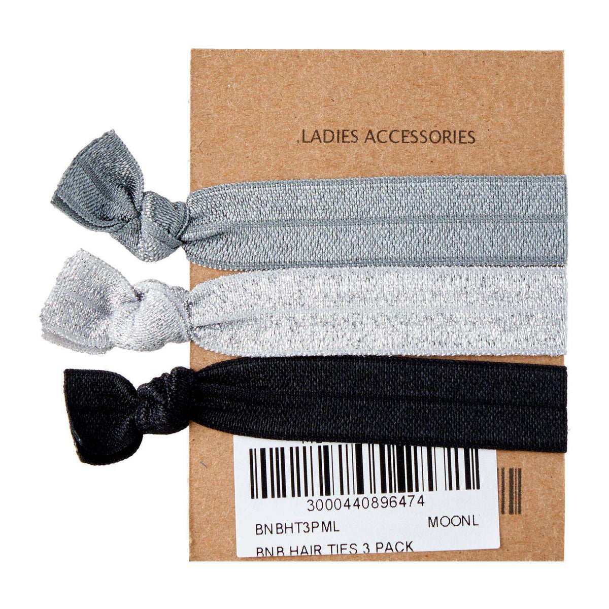 Bubs 'n' Buttons Hair Ties - 3pcs Pack