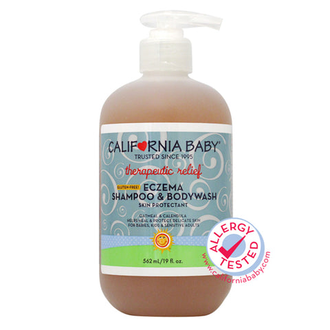 California Baby Therapeutic Relief Eczema Shampoo & Bodywash 19oz