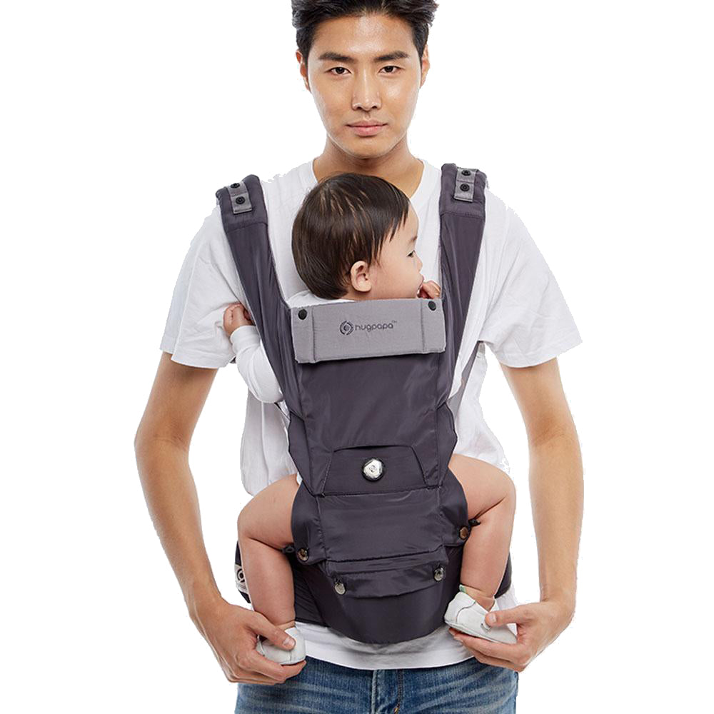 Hugpapa Dial-Fit 3-In-1 Hip Seat Baby Carrier