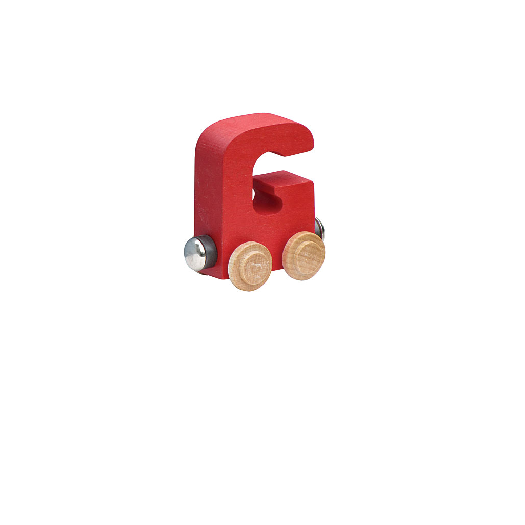 Maple Landmark Magnetic NameTrain - Letter G