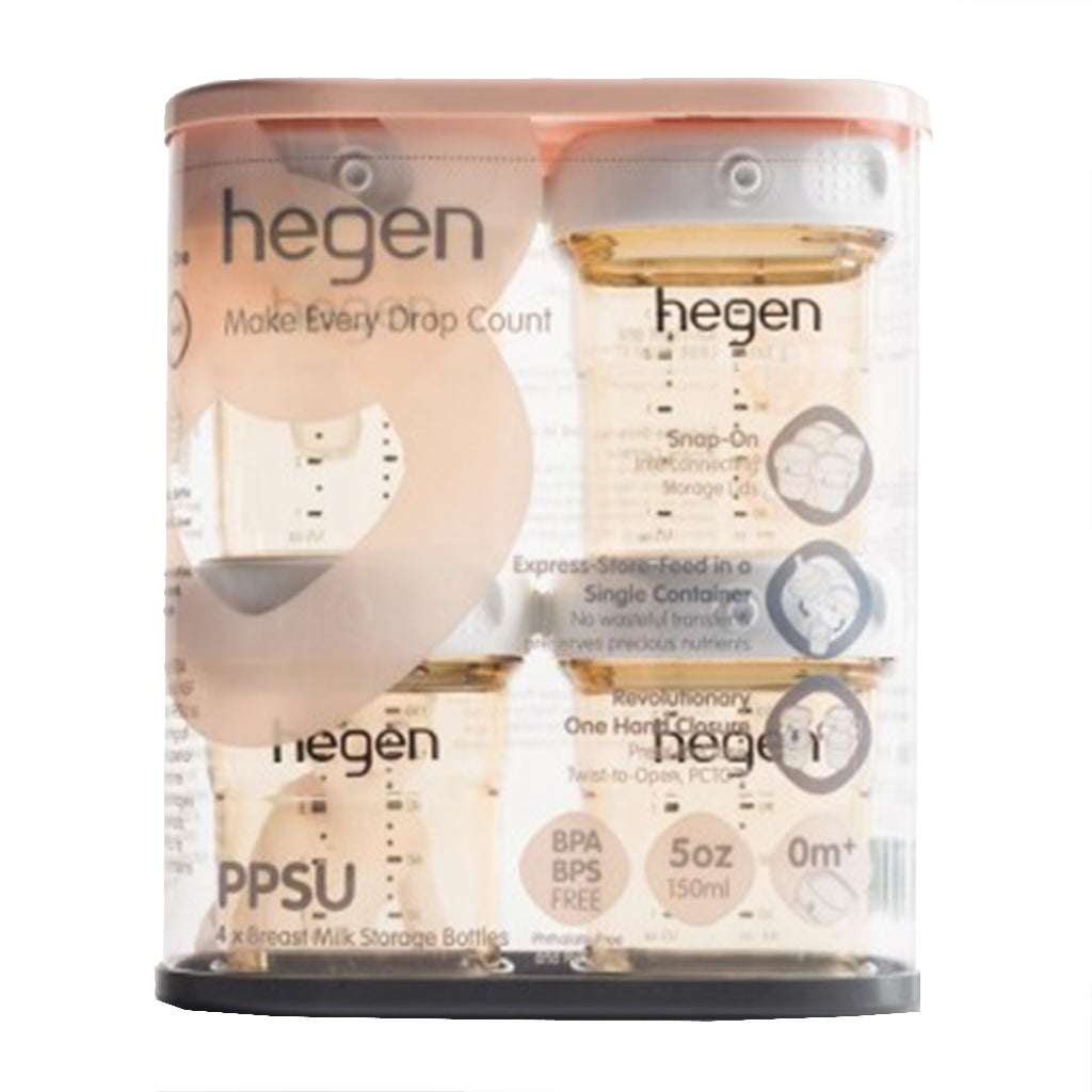 Hegen PCTO™ 150ml/5oz Breast Milk Storage PPSU (4-pack)