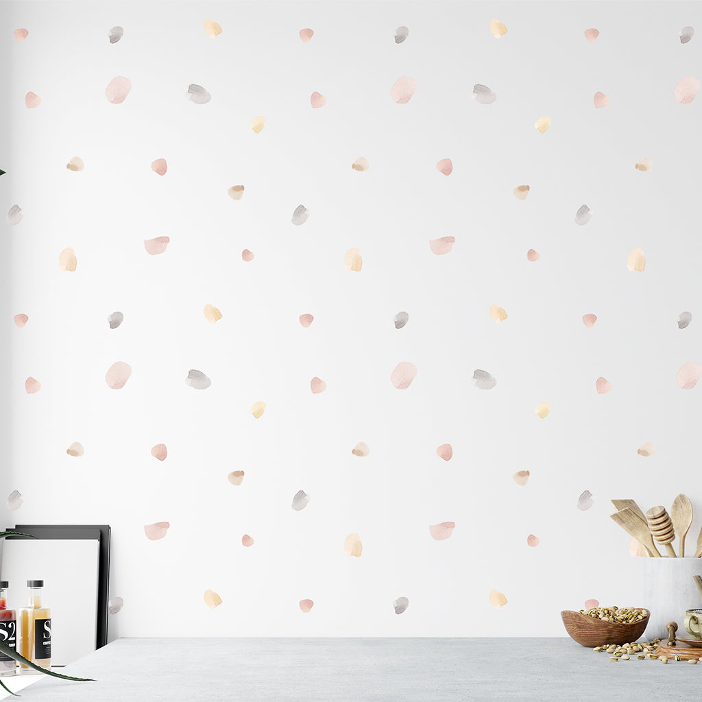 Urban Li'l Irregular Blobs Fabric Decal