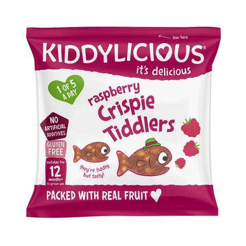 Kiddylicious Crispie Tiddlers Raspberry