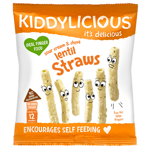 Kiddylicious Straws Lentil
