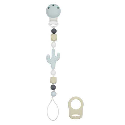 Kushies Silibeads Pacifier Clip - Cactus