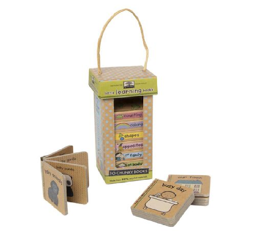 Melissa & Doug Natural Play Book Tower