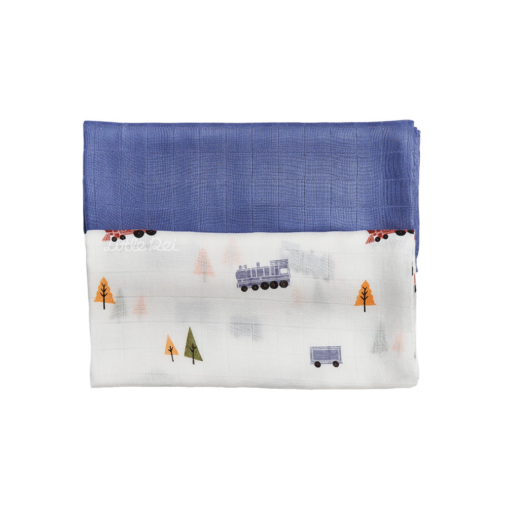 Little Rei Swaddle Blankets - 2pc