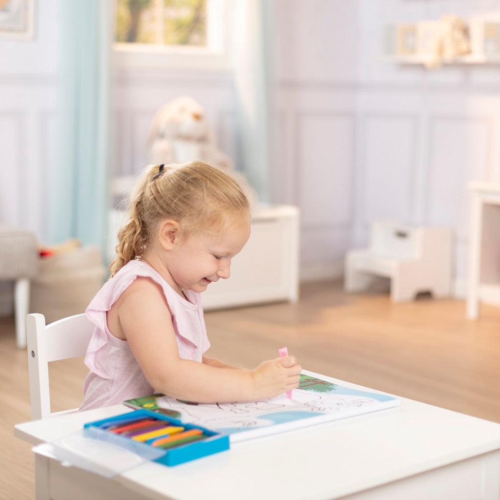 Melissa & Doug ABC Dot-to-Dot Coloring Pad - Farm 4 years+