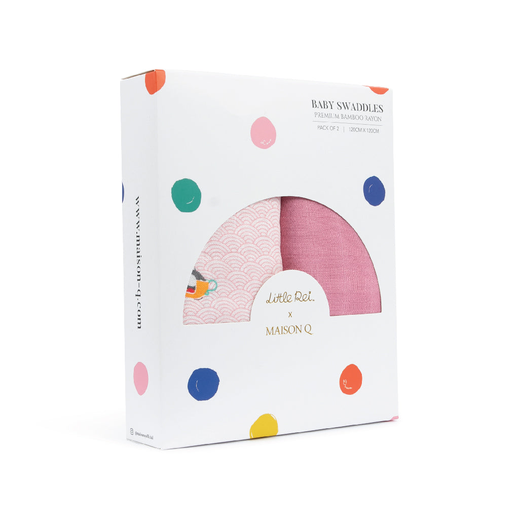 Little Rei x Maison Q Swaddle - 2pc