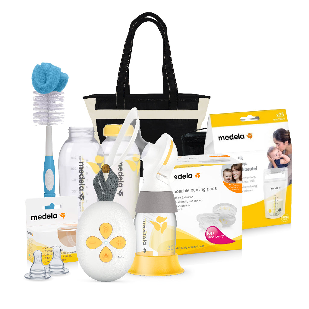 Medela Solo Breastpump Exclusive Bundle