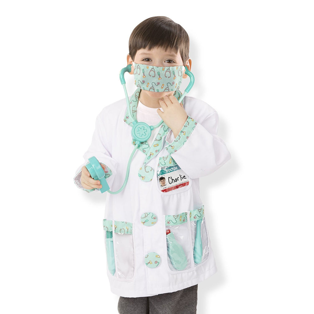 Melissa & Doug Doctor Role Play Costume Set