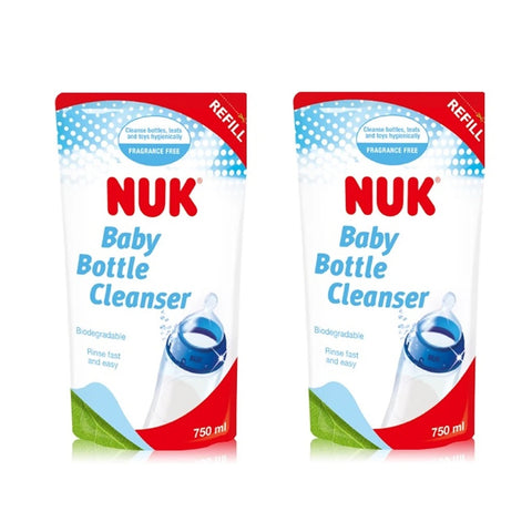 Nuk Baby Bottle Cleanser Refill 750ml Twin Pack
