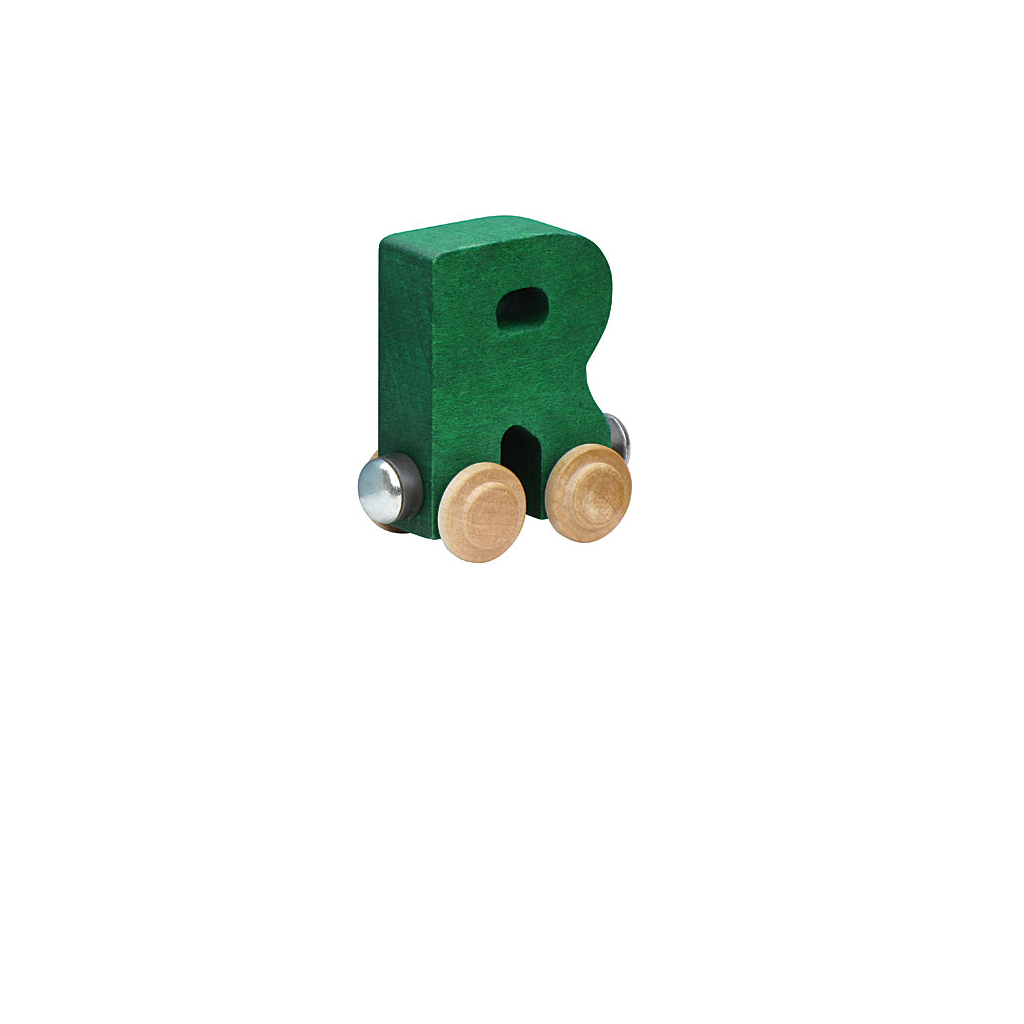 Maple Landmark Magnetic NameTrain - Letter R