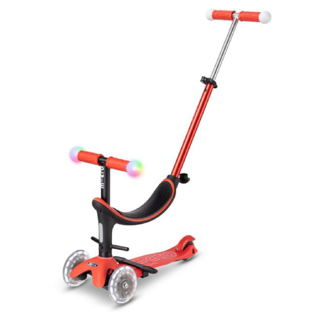 Micro Mini2Grow Deluxe Magic Scooter (LED on Wheels + Handles)